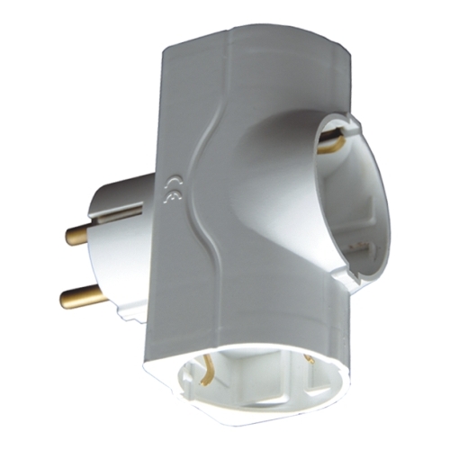 T-razdjelnik trostruki bijeli MM