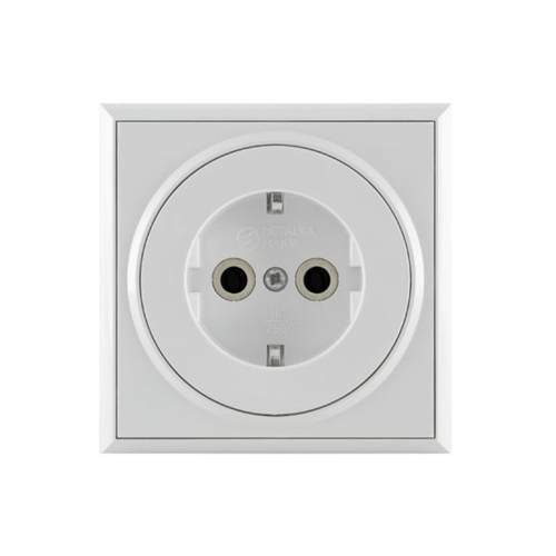 Utičnica dvopolna polikarbonat Premijer+