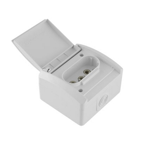 Utičnica trofazna porculan bijela SET-Q OG