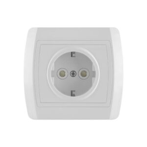 Utičnica dvopolna sa zaštitom Status