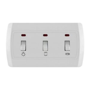 Sklopka za kupatilo vodoravna 3 kip Status