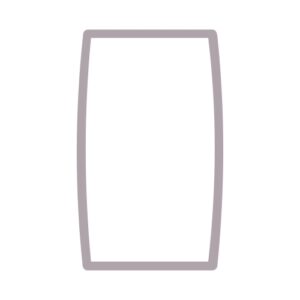 Uklopni okvir duple utičnice sivi Status