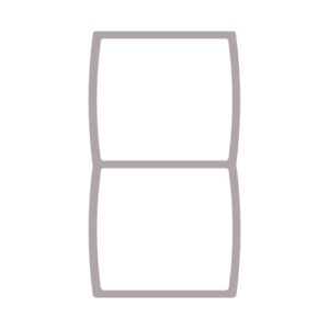 Uklopni okvir okomitog indikatora sivi Status