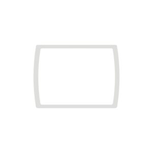 Uklopni okvir trofazne utičnice svjetlo sivi Status