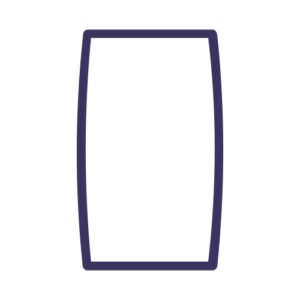 Uklopni okvir duple utičnice teget Status