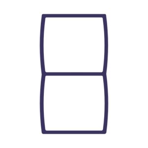 Uklopni okvir okomitog indikatora teget Status