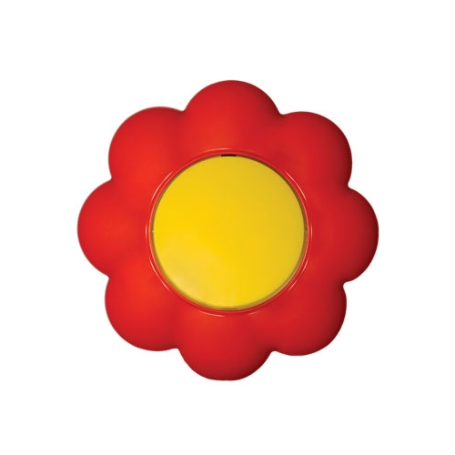 Sklopka izmjenična cvijet žuto crveni Happy