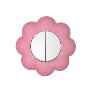 Sklopka serijska bijelo pink Happy