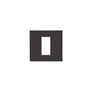 Ukrasni okvir 1M crni Kombo