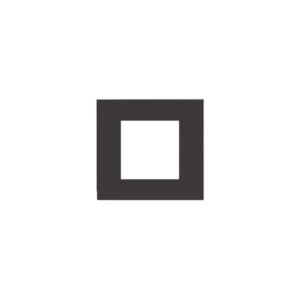 Ukrasni okvir 2M crni Kombo