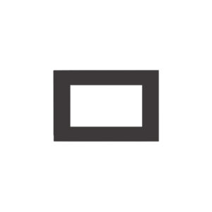 Ukrasni okvir 3M crni Kombo