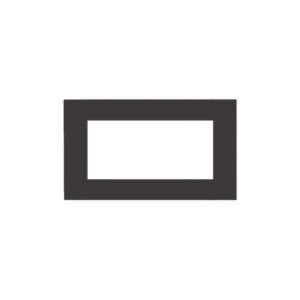 Ukrasni okvir 4M crni Kombo