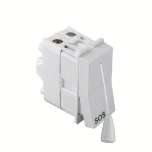 Tipkalo potezno 1M SOS 16AX bijelo Kombo