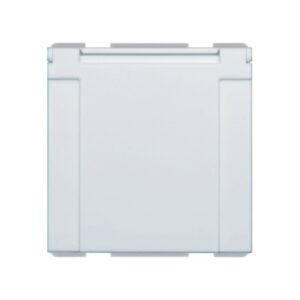 Utičnica 2M sa poklopcem 16A bijela Kombo