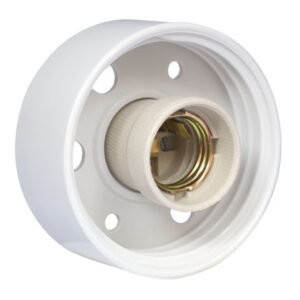 Postolje svjetiljke E27 porculan ravno 126K