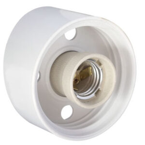 Postolje svjetiljke E27 porculan koso 127K