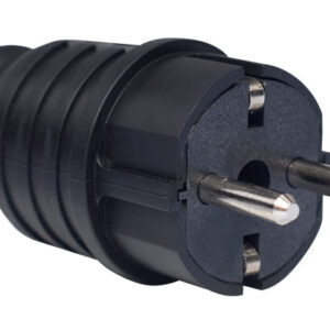 Utikač gumeni dvopolni 214