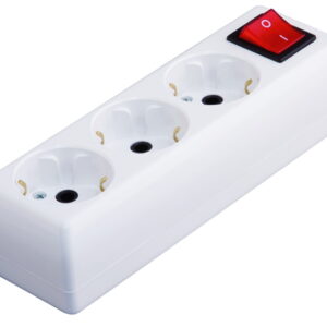 Produžni kabel 3U 2m sa prekidačem