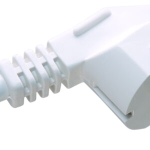 Utikač uliveni PP/J 3x2,5 2m bijeli