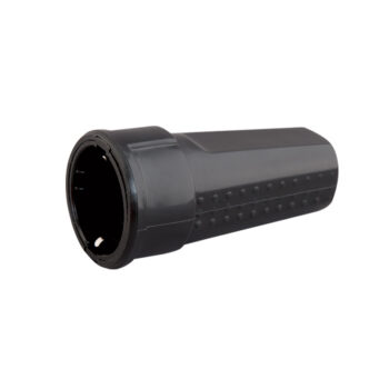 Spojka dvopolna crna PVC